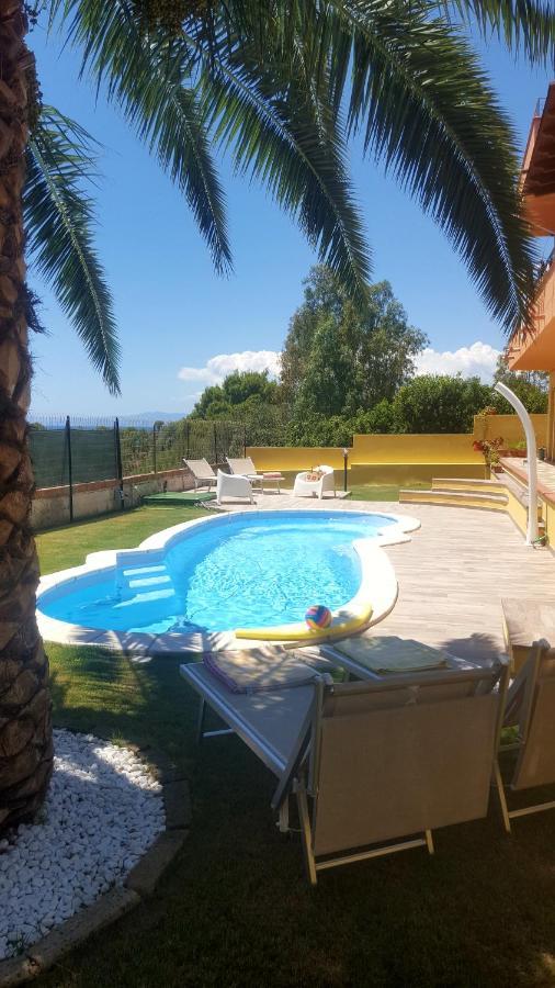 Terrazza Sul Golfo Degli Angeli Villa Capitana Bagian luar foto