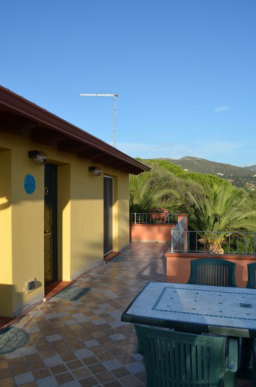 Terrazza Sul Golfo Degli Angeli Villa Capitana Bagian luar foto