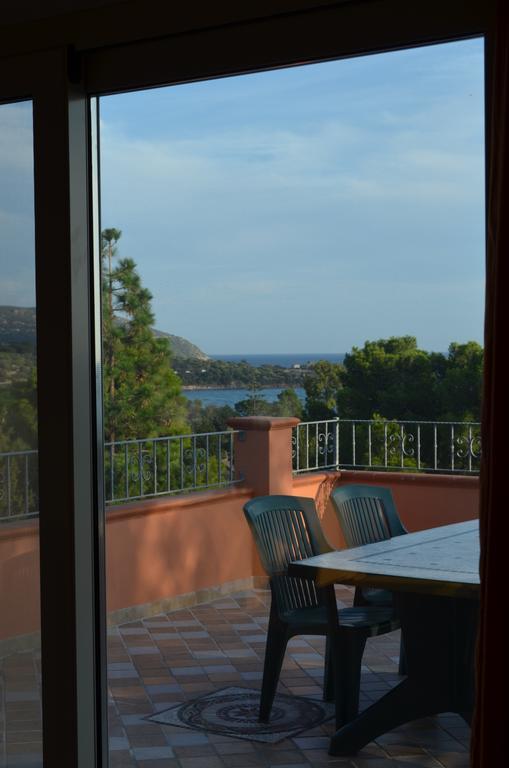 Terrazza Sul Golfo Degli Angeli Villa Capitana Bagian luar foto